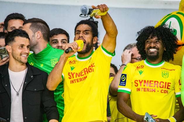 Jean-Charles Castelletto (FC NANTES) FOOTBALL : FC Nantes x SCO Angers - Ligue 1 - JournÃ e 38 - 03 06 2023 BaptisteAutissier Panoramic 