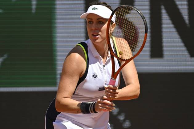 Tennis : Roland Garros 2023 - France - Anastasia Pavlyuchenkova - Russie Tennis : Roland Garros 2023 - France - 04 06 23 ChrysleneCaillaud Panoramic 