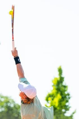 230604 Kevin Edengren of Sweden competes in boy?s first round singles tennis match during Roland-Garros on June 4, 2023 in Paris. Photo: Vegard Grott BILDBYRAN kod VG VG0447 bbeng tennis french open franska öppna ATP, Tennis Herren roland garros grand slam sverige sweden Copyright: VEGARDxGRoTT BB230604VG027
