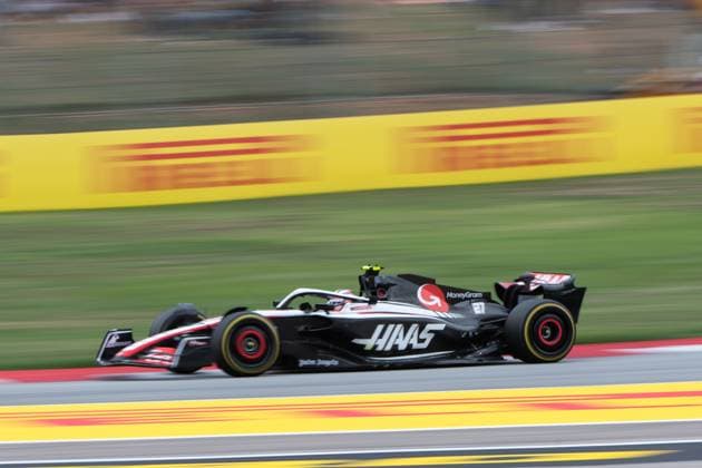 Nico Huelkenberg (GER, Moneygram Haas F1 Team, 27) im VF-23, ESP, Formel 1 Weltmeisterschaft, Grand Prix von Spanien, Circuit de Barcelona Catalunya, Rennen, 04.06.2023 ESP, Formel 1 Weltmeisterschaft, Grand Prix von Spanien, Circuit de Barcelona Catalunya, Rennen, 04.06.2023 Montmelo Copyright: xEibner Memmlerx EP_MMR