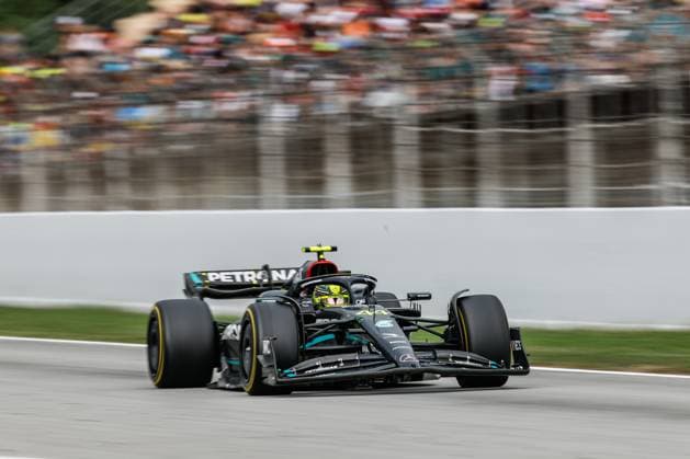 44 Lewis Hamilton (GBR, Mercedes-AMG Petronas F1 Team), F1 Grand Prix of Spain at Circuit de Barcelona-Catalunya on June 4, 2023 in Barcelona, Spain. (Photo by HOCH ZWEI) Barcelona Spain