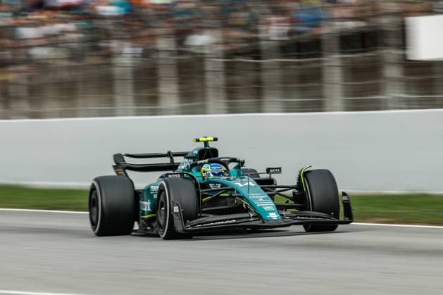 14 Fernando Alonso (ESP, Aston Martin Aramco Cognizant F1 Team), F1 Grand Prix of Spain at Circuit de Barcelona-Catalunya on June 4, 2023 in Barcelona, Spain. (Photo by HOCH ZWEI) Barcelona Spain