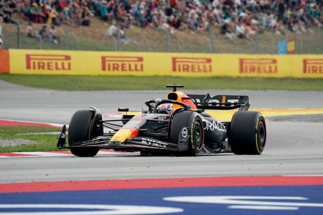04.06.2023, Circuit de Catalunya, Barcelona, Formel 1 AWS Grand Prix von Spanien 2023 , im Bild Max Verstappen (NLD), Oracle Red Bull Racing Barcelona Circuit de Catalunya Catalunya Spain
