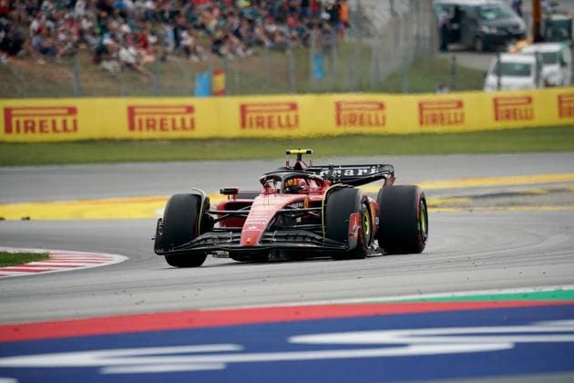 04.06.2023, Circuit de Catalunya, Barcelona, Formel 1 AWS Grand Prix von Spanien 2023 , im Bild Carlos Sainz Jr. (ESP), Scuderia Ferrari Barcelona Circuit de Catalunya Catalunya Spain