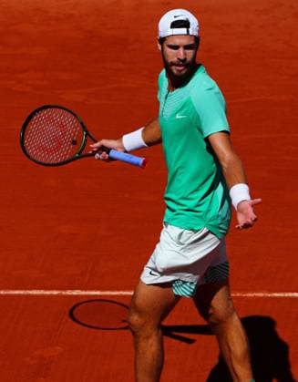 Mandatory Credit: Photo by Javier Garcia Shutterstock (13944034gv) Karen Khachanov French Open Tennis, Day 8, Roland Garros, Paris, France - 04 June 2023 French Open Tennis, Day 8, Roland Garros, Paris, France - 04 June 2023  Copyright: xJavierxGarcia Shutterstockx 13944034gv