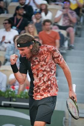 Sport Themen der Woche KW22 Sport Bilder des Tages Roland Garros 2023 - 04 06 2023 - Stefanos Tsitsipas 293019 2023-06-04  Copyright: xLionelxGuericolas MPPx 0258737027st