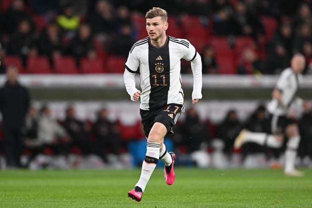 Germany V Peru - International Friendly, Länderspiel, Nationalmannschaft Timo Werner of Germany running during the international friendly match between Germany and Peru at MEWA Arena on March 25, 2023 in Mainz, Germany. Mainz GERMANY GERMANY Copyright: xRichardxSellers Sportsphoto APLx 13949089