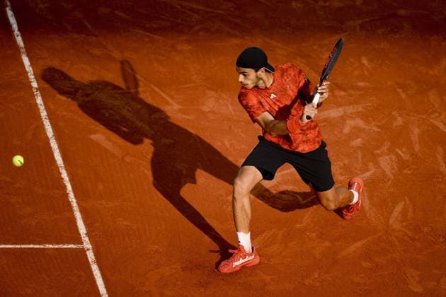 Francisco Cerundolo (Arg) TENNIS : Roland Garros 2023 - Paris - 05 06 2023 JBAutissier Panoramic 