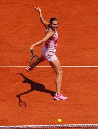 Mandatory Credit: Photo by Javier Garcia Shutterstock (13949267p) Aryna Sabalenka in quarter final action French Open Tennis, Day 10, Roland Garros, Paris, France - 06 June 2023 French Open Tennis, Day 10, Roland Garros, Paris, France - 06 June 2023  Copyright: xJavierxGarcia Shutterstockx 13949267p
