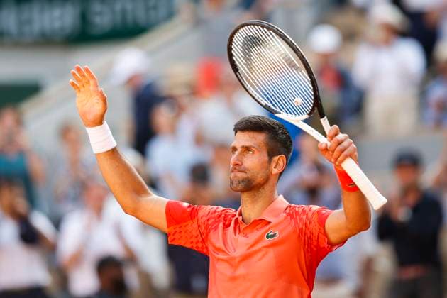 Sport Bilder des Tages Novak Djokovic (SRB) jubelt nach dem Sieg, Jubel, Freude, Emotion Copyright: xJuergenxHasenkopfx