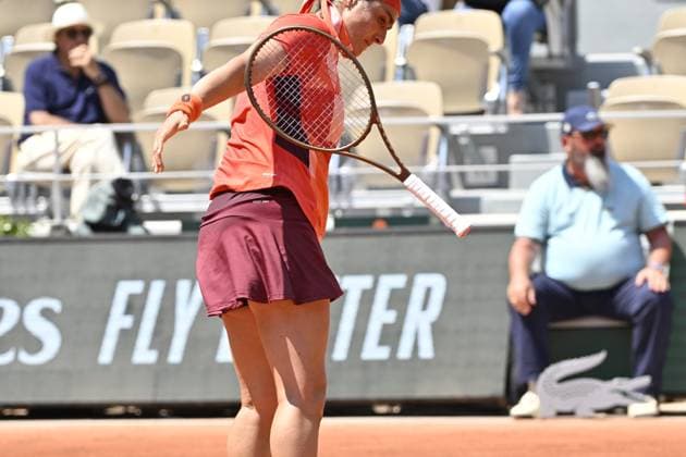 Tennis : Roland Garros 2023 - France - Ons Jabeur - Tunisie Tennis : Roland Garros 2023 - France - 07 06 23 ChrysleneCaillaud Panoramic 