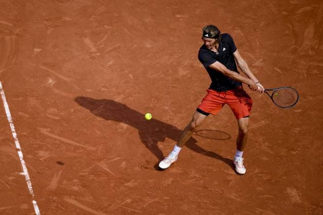 Alexander Zverev (Ger) TENNIS : Roland Garros 2023 - Paris - 07 06 2023 JBAutissier Panoramic 