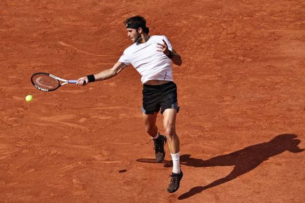 Tomas Martin Etcheverry, ARG, during quarter-finals of 2023 French Open at Roland Garros, Paris, 07 06 2023; -