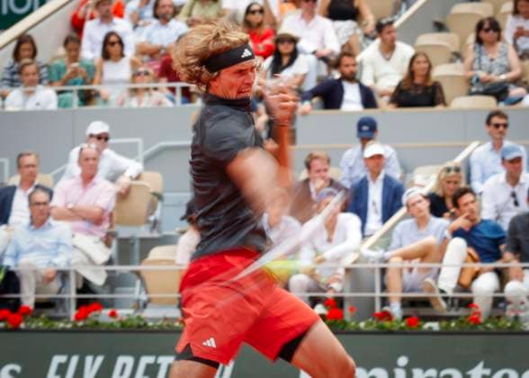 Alexander Zverev (GER),Bewegungsunschaerfe, Mitzieher, Copyright: xJuergenxHasenkopfx