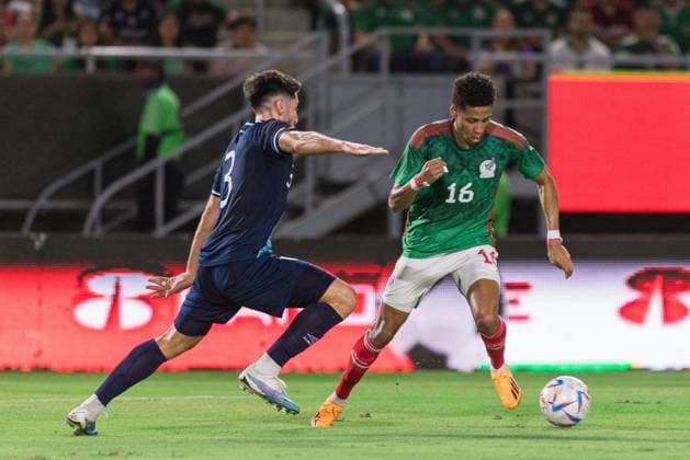 RECORD DATE NOT STATED Seleccion Mexico 2023 Mexico vs Guatemala Jonathan Herrera of Mexico during the game Mexico (Mexican national team, Nationalteam vs Guatemala, corresponding to the Friendly match, at El Kraken Stadium, on June 7, 2023. <br><br> Jonathan Herrera de Mexico durante el partido Mexico (Seleccion Mexicana) vs Guatemala, correspondiente al Partido Amistoso de preparacion, en el Estadio El Kraken, el 7 de junio de 2023. MAZATLAN SINALOA MEXICO  Copyright: xRobertoxEcheagarayx 20230607214831_SMN_23_AM_MEX_GUA_HERRERA151