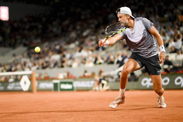 Holger Rune (Den) TENNIS : Roland Garros 2023 - Paris - 07 06 2023 JBAutissier Panoramic 