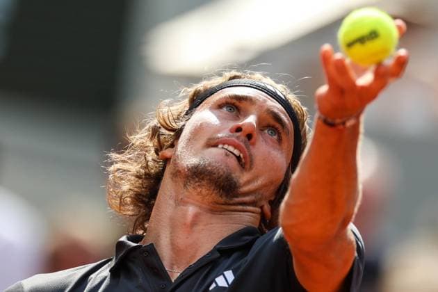 2023 French Open - Day Eleven Alexander ZVEREV (GER) during his match against Tomas MARTIN ETCHEVERRY (ARG) on Philippe CHATRIER court in The French Open Roland Garros 2023 tennis tournament day eleven. Paris France  Copyright: xIbrahimxEzzatx originalFilename:ezzat-notitle230607_npUzs.jpg