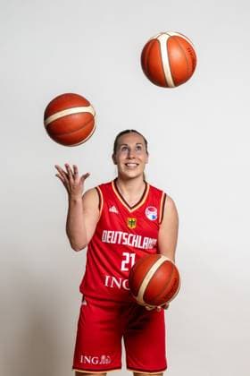 Basketball Kienbaum 23.05.2023 Nationalmannschaft Frauen DBB Kader für die Europameisterschaft Svenja Brunckhorst