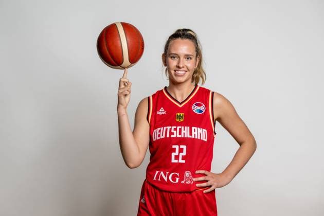 Basketball Kienbaum 23.05.2023 Nationalmannschaft Frauen DBB Kader für die Europameisterschaft Emily Bessoir