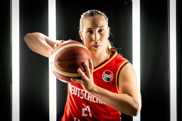 Basketball Kienbaum 23.05.2023 Nationalmannschaft Frauen DBB Kader für die Europameisterschaft Svenja Brunckhorst