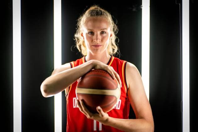 Basketball Kienbaum 23.05.2023 Nationalmannschaft Frauen DBB Kader für die Europameisterschaft Marie Gülich