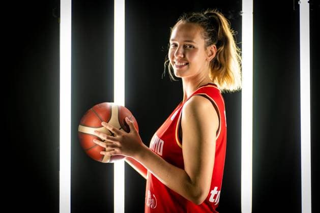 Basketball Kienbaum 23.05.2023 Nationalmannschaft Frauen DBB Kader für die Europameisterschaft Emily Bessoir