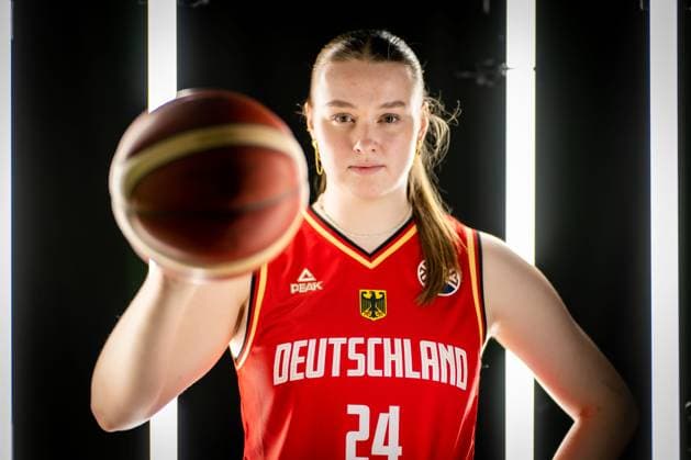 Basketball Kienbaum 23.05.2023 Nationalmannschaft Frauen DBB Kader für die Europameisterschaft Lina Sontag