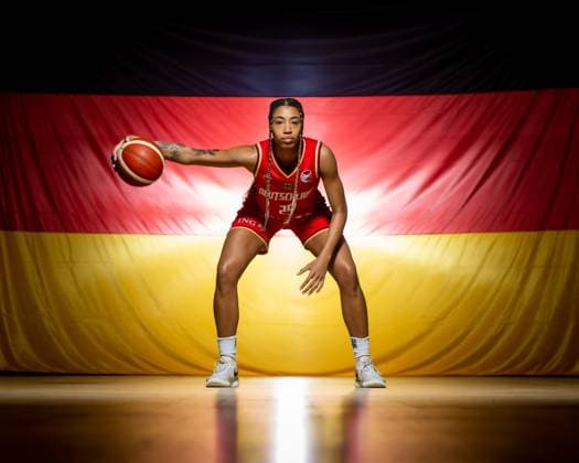 Basketball Kienbaum 23.05.2023 Nationalmannschaft Frauen DBB Kader für die Europameisterschaft Ama Degbeon