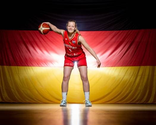 Basketball Kienbaum 23.05.2023 Nationalmannschaft Frauen DBB Kader für die Europameisterschaft Emma Eichmeyer