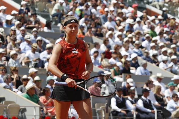 Karolina Muchova TENNIS : Roland-Garros 2023 - Paris - 08 06 2023 MichaelBaucher Panoramic 
