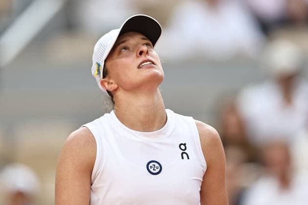 Iga Swiatek, POL, during semi-finals of 2023 French Open at Roland Garros, Paris, 08 06 2023; -