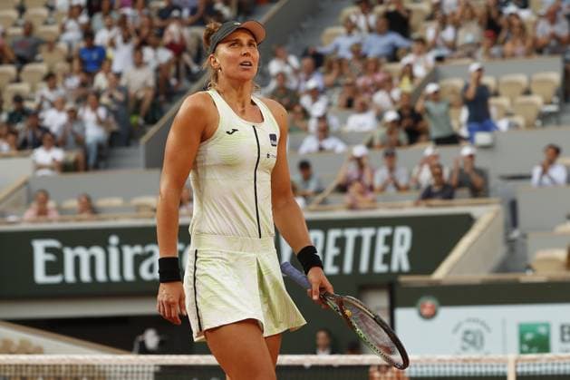 Beatriz Haddad Maia TENNIS : Roland-Garros 2023 - Paris - 08 06 2023 MichaelBaucher Panoramic 