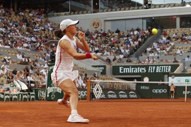 Iga Swiatek TENNIS : Roland-Garros 2023 - Paris - 08 06 2023 MichaelBaucher Panoramic 