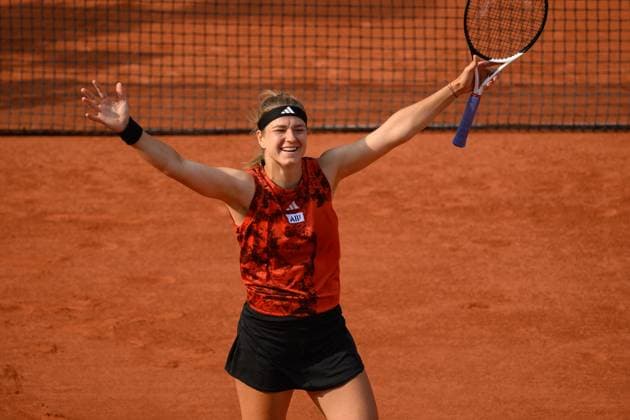 French Open - Day Twelve Karolina Muchova of Czech Republic during the 2023 French Open at Roland Garros on June 8, 2023 in Paris, France. Photo by Laurent Zabulon ABACAPRESS.COM Paris France  Copyright: xZabulonxLaurent ABACAx 856302_027 ZabulonxLaurent ABACAx 856302_027