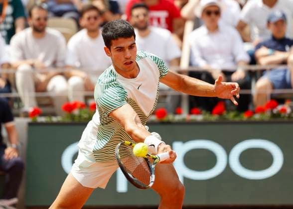 Carlos Alcaraz, Halbfinale, Herren Einzel Copyright: xJuergenxHasenkopfx