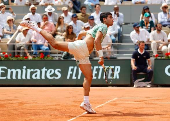 Carlos Alcaraz, Halbfinale, Herren Einzel Copyright: xJuergenxHasenkopfx