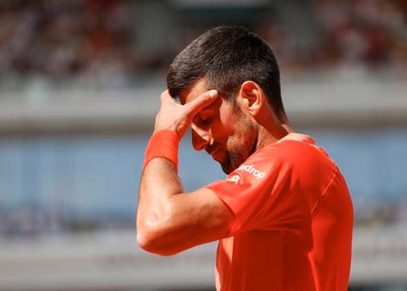 Novak Djokovic (SRB), Herren Einzel, Halbfinale Tennis - French Open 2023 - Grand Slam ATP, Tennis Herren WTA, Tennis Damen ITF - Roland Garros - Paris - - France - 9 June 2023. Copyright: xJuergenxHasenkopfx