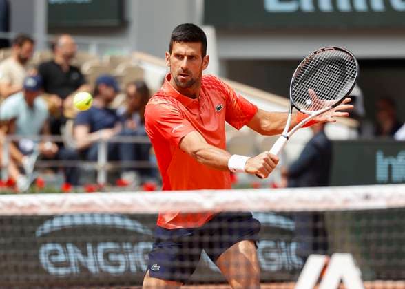 Novak Djokovic, Halbfinale, Herren Einzel Copyright: xJuergenxHasenkopfx