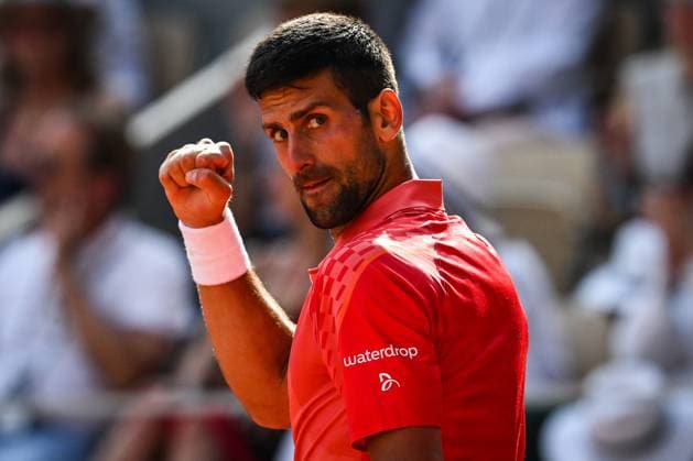 Sport Bilder des Tages June 9, 2023, Paris, France, France: Novak DJOKOVIC of Serbia celebrates his victory during the thirteenth day of Roland-Garros 2023, French Open 2023, Grand Slam tennis tournament at the Roland-Garros Stadium on June 09, 2023 in Paris, France. Paris France - ZUMAm308 20230609_zsp_m308_021 Copyright: xMatthieuxMirvillex