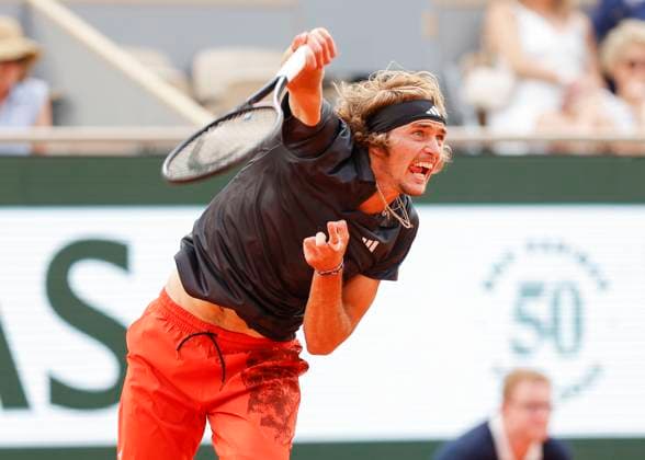Alexander Zverev, Halbfinale, Herren Einzel Copyright: xJuergenxHasenkopfx