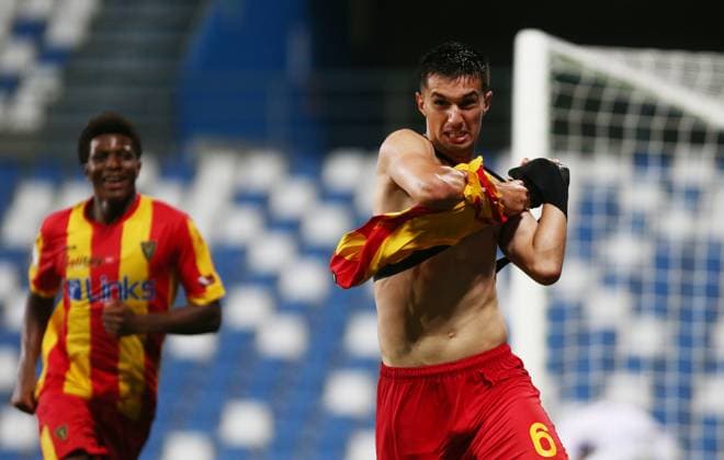 Foto Spada LaPresse 09 giugno 2023 - Reggio Emilia , Italia - calcio - Fiorentina vs Lecce - Finali scudetto Primavera 1 2022 2023 - Stadio Mapei . Nella foto: esultanza dopo il gol 0-1 hasic June 09 , 2023 Reggio Emilia , Italy - sport, calcio - Fiorentina vs Lecce - Finals Primavera 1 2022 2023 - Mapei Stadium . In the pic: celebrates after scoring 0-1 hasic  Copyright: xSpada LaPressex