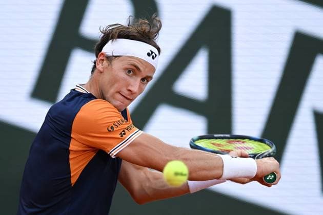 Roland Garros 2023 - 08 06 2023 - Demie finale Hommes - Casper Ruud , Alexander Zverev 293249 2023-06-09  Copyright: xLionelxGuericolas MPPx 0259434648st