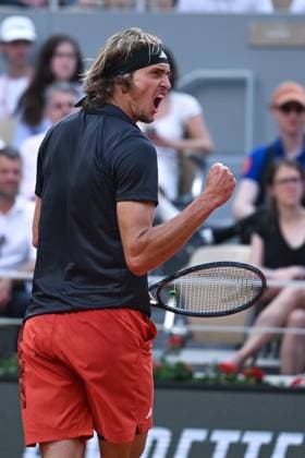 Roland Garros 2023 - 08 06 2023 - Demie finale Hommes - Casper Ruud , Alexander Zverev 293249 2023-06-09  Copyright: xLionelxGuericolas MPPx 0259434578st