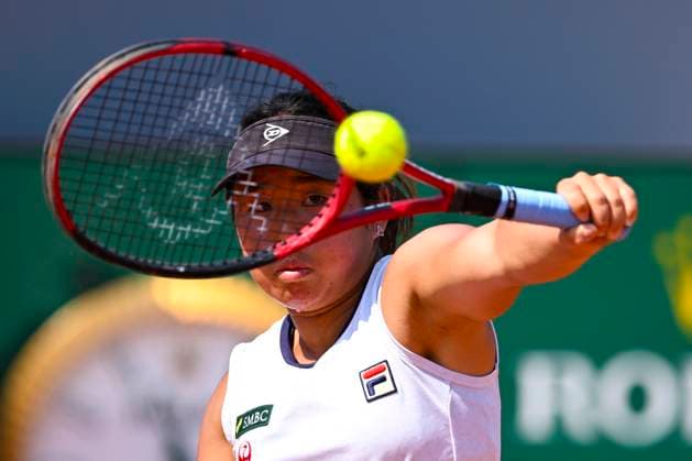 Yui Kamiji (Jpn) TENNIS : Roland Garros 2023 - Finale Dames Wheelchair - Paris - 10 06 2023 JBAutissier Panoramic 