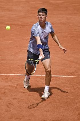 Dino Prizmic (Cro) TENNIS : Roland Garros 2023 - Finale Junior Garcons - Paris - 10 06 2023 JBAutissier Panoramic 