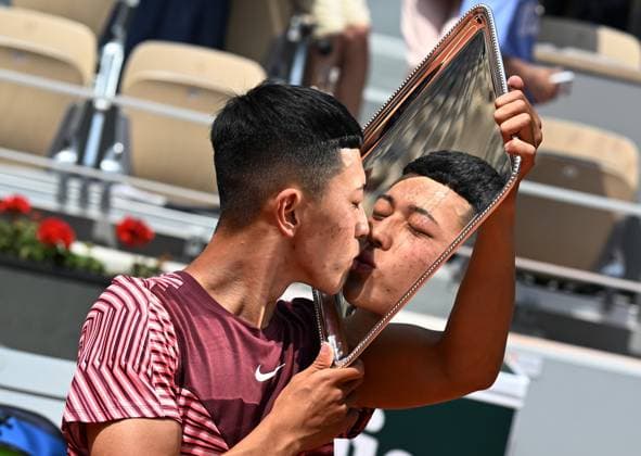 2023 Roland Garros Wheelchair Mens Single Final Alfie Hewett (GBR) vs. Tokito Oda (JPN) Tokito Oda (JPN)