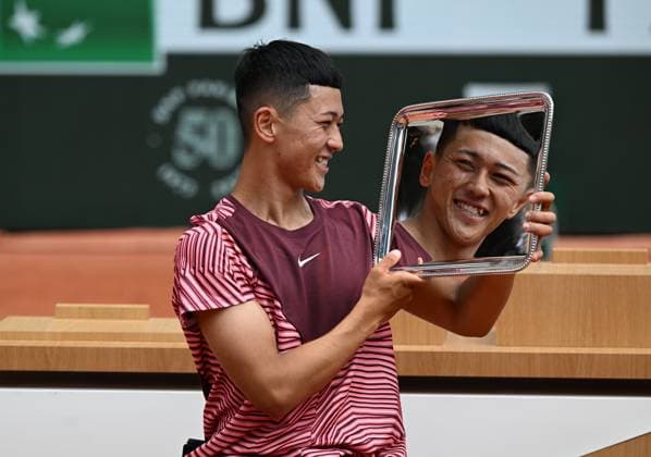 2023 Roland Garros Wheelchair Mens Single Final Alfie Hewett (GBR) vs. Tokito Oda (JPN) Tokito Oda (JPN)