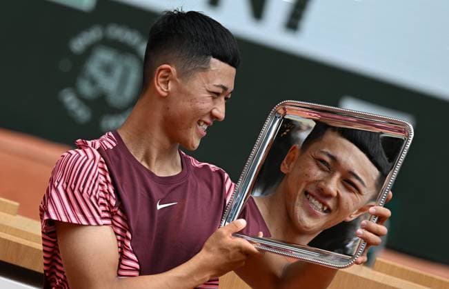 2023 Roland Garros Wheelchair Mens Single Final Alfie Hewett (GBR) vs. Tokito Oda (JPN) Tokito Oda (JPN)