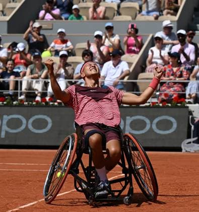 2023 Roland Garros Wheelchair Mens Single Final Winner Tokito Oda (JPN)