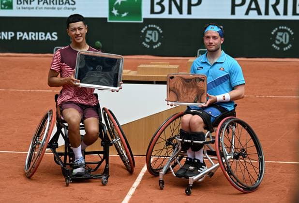 2023 Roland Garros Wheelchair Mens Single Final Alfie Hewett (GBR) vs. Tokito Oda (JPN)